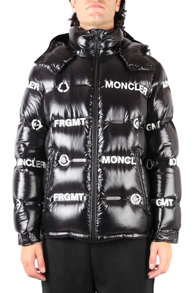 7 Moncler Fragment Mayconne Puffer Jacket In Black