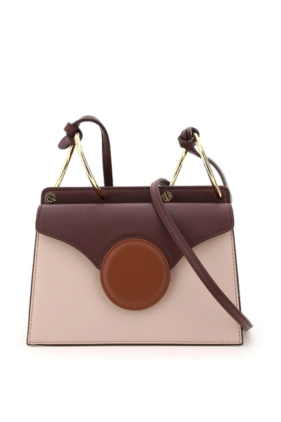 Shop Danse Lente Phoebe Leather Mini Bag In Dark Sienna Oak Tan (brown)