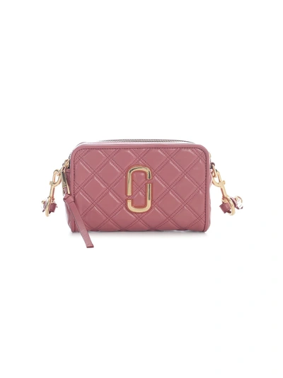 Shop Marc Jacobs The Quilted Softshot The Softshot 21 In Santa Fe Red