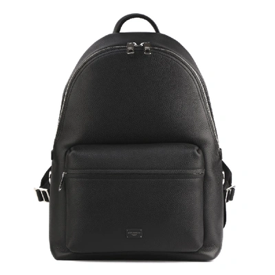 Shop Dolce & Gabbana Volcano Palermo Backpack In Black
