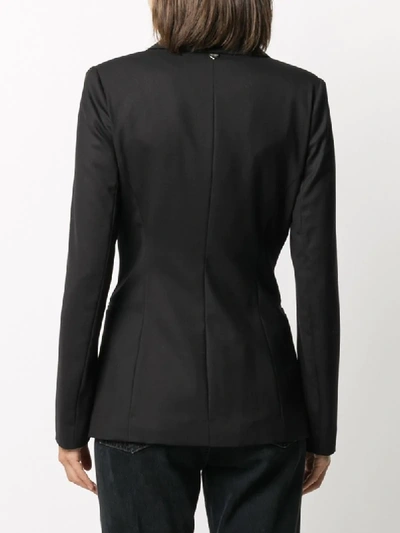 Shop Twinset Single-breasted Blazer In Black
