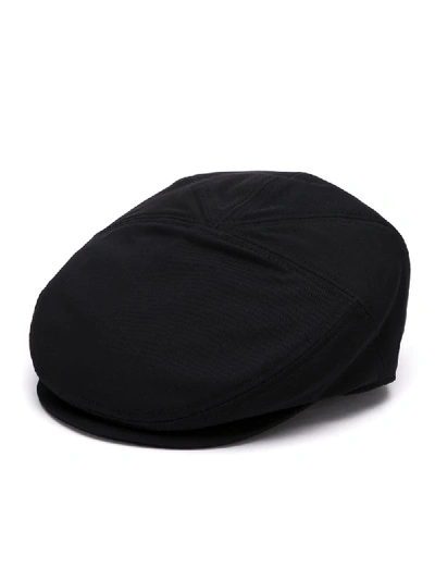 Shop Dolce & Gabbana Logo Patch Flat Cap In Black