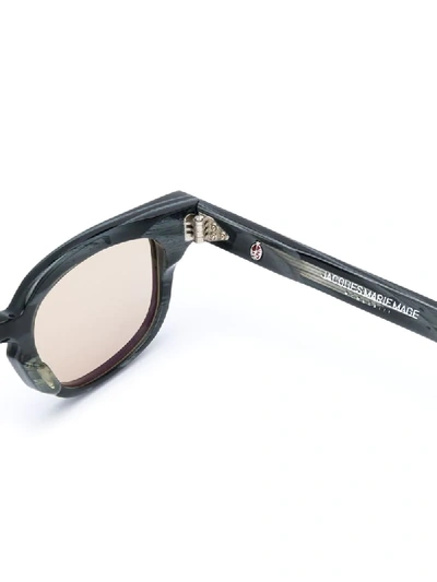 Shop Jacques Marie Mage Jax Sunglasses In Grey