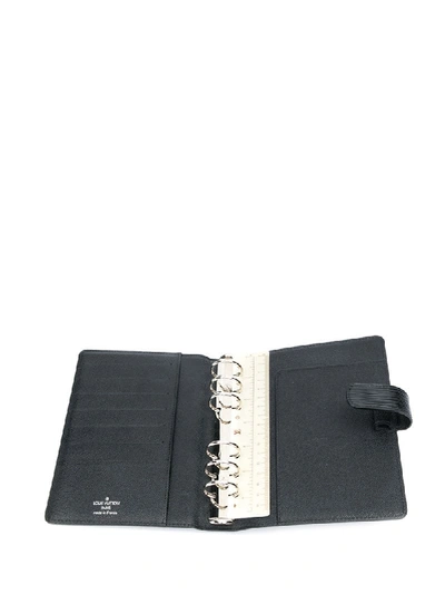 Pre-owned Louis Vuitton  Leather Agenda In Black