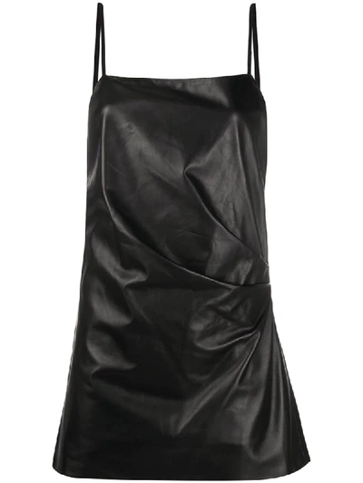 Shop Manokhi Inais Sleeveless Mini Dress In Black