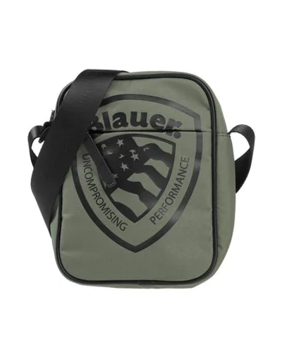 Shop Blauer Handbags In Military Green