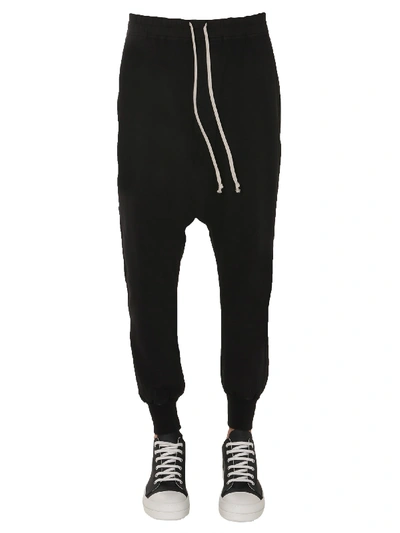 Shop Rick Owens Drkshdw Jogging Pants In Black