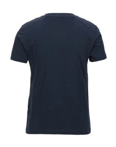 Shop Belstaff T-shirts In Dark Blue
