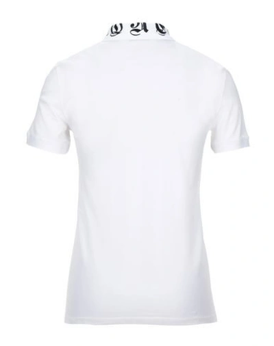 Shop Alexander Mcqueen Polo Shirts In White