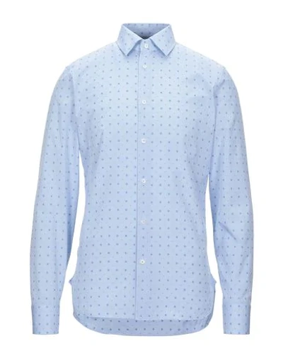 Shop Gucci Shirt In Sky Blue