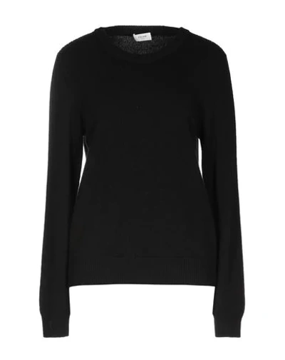 Shop Celine Cashmere Blend In Black