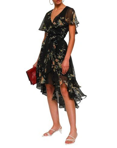 Shop Zimmermann 3/4 Length Dresses In Black