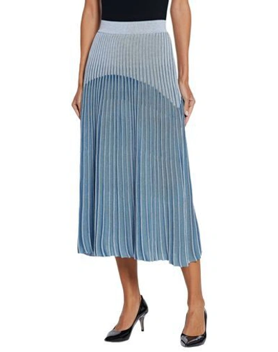 Shop Balmain Knee Length Skirt
