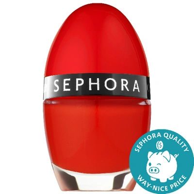 Shop Sephora Collection Color Hit Mini Nail Polish L199 Chic Tropique 0.16 oz/ 5 ml