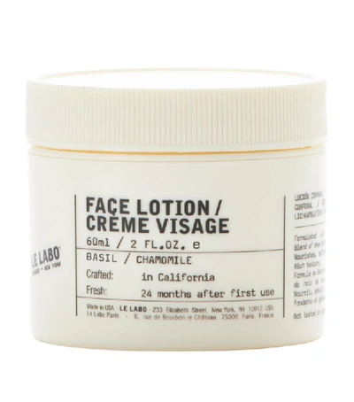 Shop Le Labo Basil Face Lotion (60ml) In White