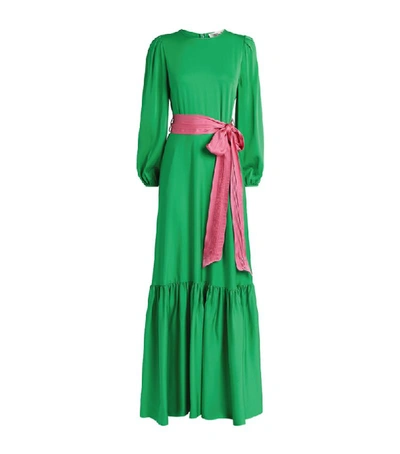 Shop Diane Von Furstenberg Dvf  Silk Amabel Maxi Dress