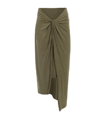 Shop Allsaints Sami Midi Skirt