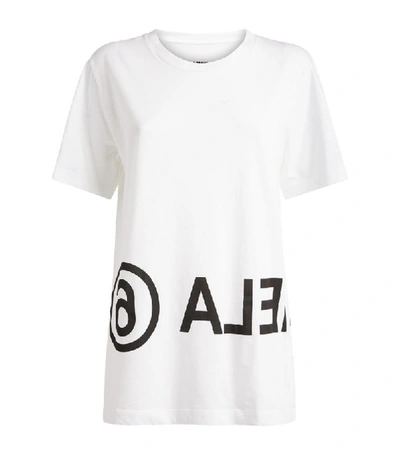 Shop Mm6 Maison Margiela Graphic Logo T-shirt