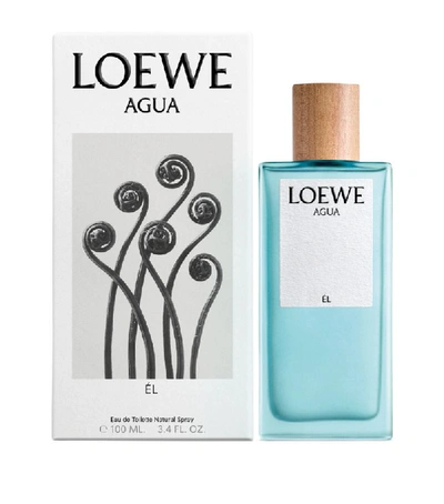 Shop Loewe Agua Él Eau De Toilette (100ml) In White