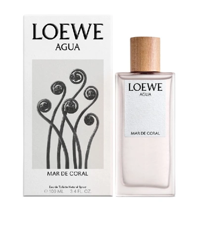 Shop Loewe Agua Mar De Coral Eau De Toilette (100ml) In White