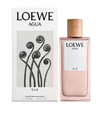 Shop Loewe Agua Ella Eau De Toilette (100ml) In White