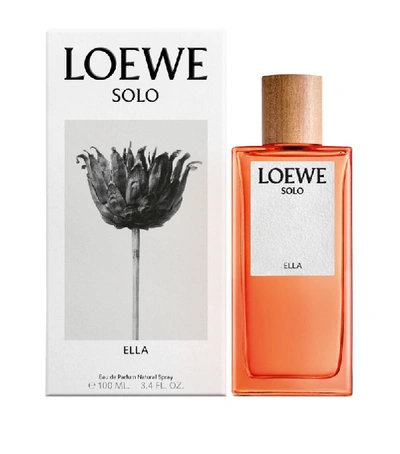 Shop Loewe Solo Ella Eau De Parfum (100ml) In White