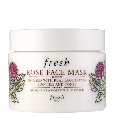 Shop Fresh Rose Face Mask (100ml) In White