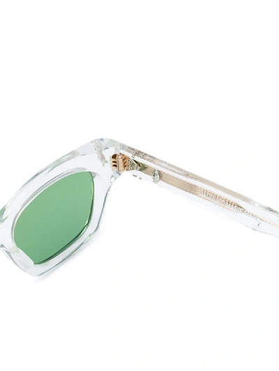 Shop Jacques Marie Mage Clear Frame Sunglasses In Neutrals