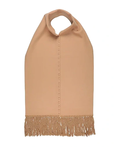 Shop Jil Sander Scarves In Camel