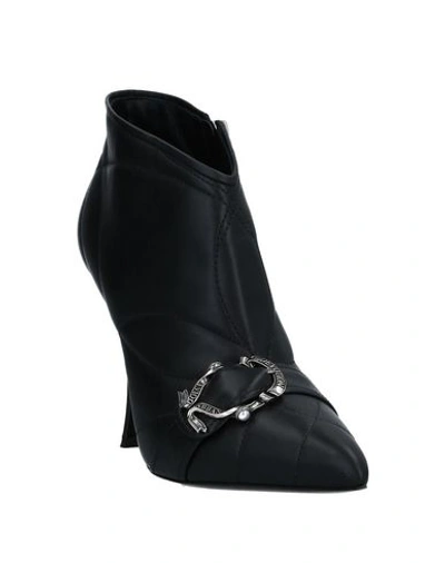 Dolce & Gabbana Ankle Boots Devotion Leather Black