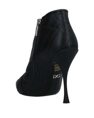 Shop Dolce & Gabbana Woman Ankle Boots Black Size 6 Soft Leather