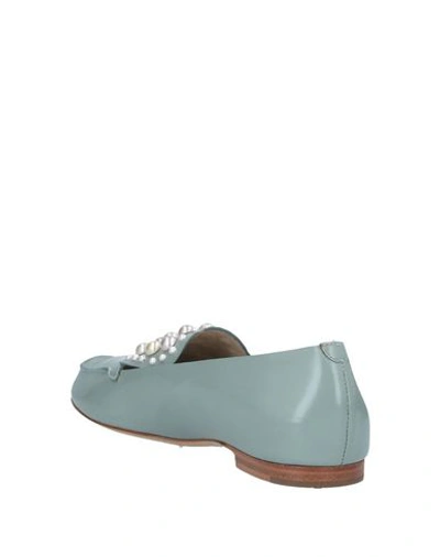Shop Chloé Loafers In Light Green