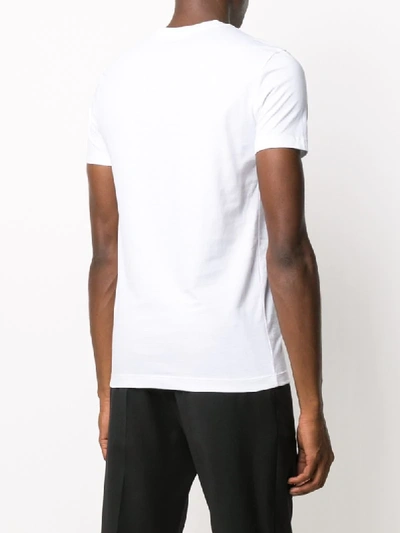 Shop Calvin Klein Jeans Est.1978 Logo Stripe T-shirt In White