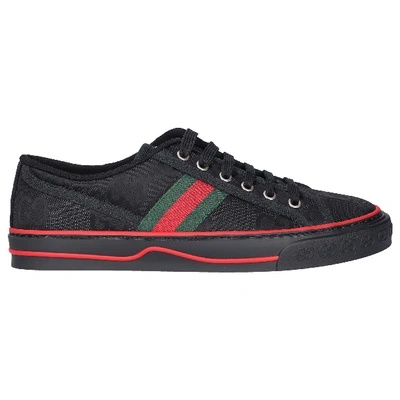 Shop Gucci Low-top Sneakers Tennis 1977 In Black