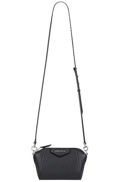 Shop Givenchy Nano Antigona Bag In Black