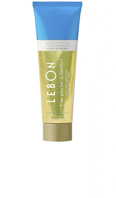 Shop Lebon Travel Une Piscine A Antibes Toothpaste In Liquorice & Mint