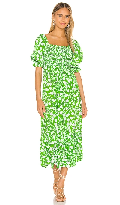 Shop Faithfull The Brand Olinda Midi Dress In Cleo Floral