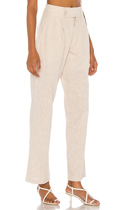 Shop The Line By K Bettina Trouser In Flax