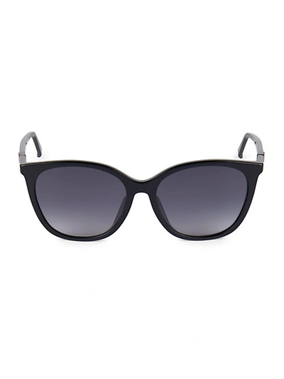 Shop Max Mara Berlin 56mm Cateye Sunglasses In Havana