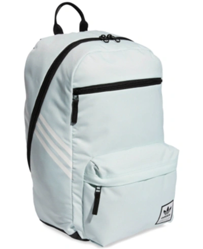 Shop Adidas Originals National Backpack In Ice Mint/ White