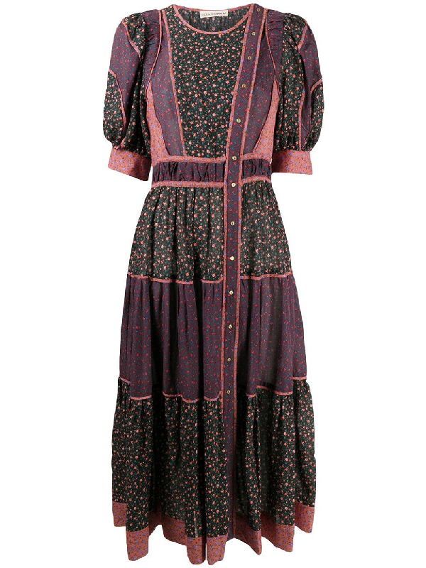 ulla johnson dress black