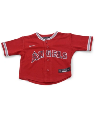 Shop Nike Los Angeles Angels Infant Official Blank Jersey In Red