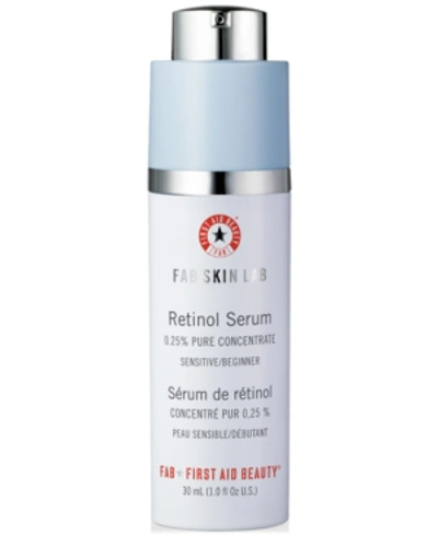 Shop First Aid Beauty Fab Skin Lab Retinol Serum 0.25% Pure Concentrate In No Color