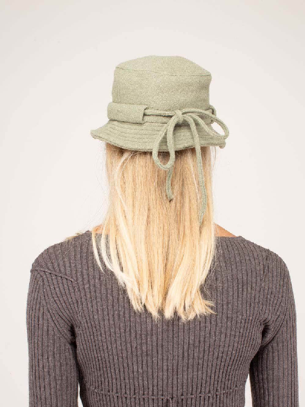 Jacquemus Le Bob Bucket Hat In Green ModeSens