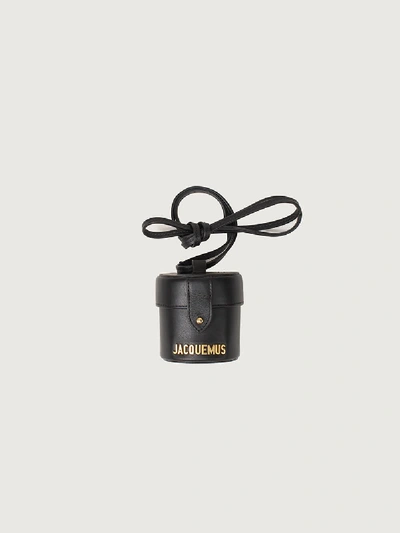 Shop Jacquemus Le Vanity Mini Bag Black