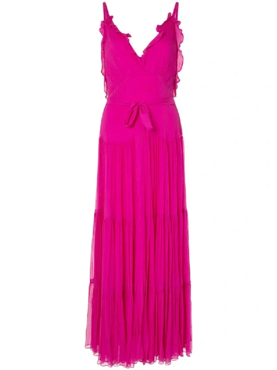 Shop Alexis Tasha Long Dress In Pink