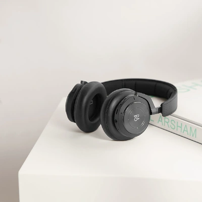 Shop Bang & Olufsen H9 3rd Generation Headphones In Black