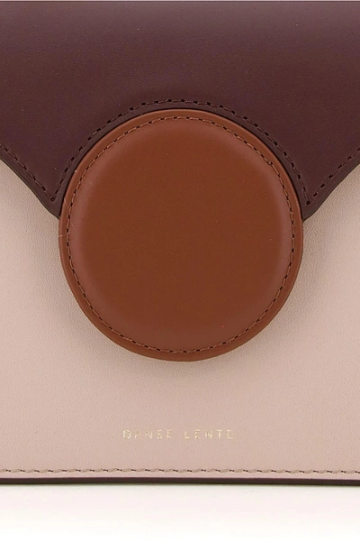 Shop Danse Lente Phoebe Leather Mini Bag In Brown,pink,purple