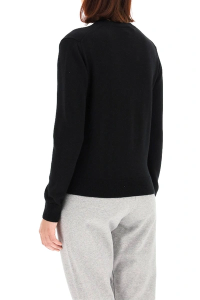 Shop Kenzo Tiger Patch Sweater In Black