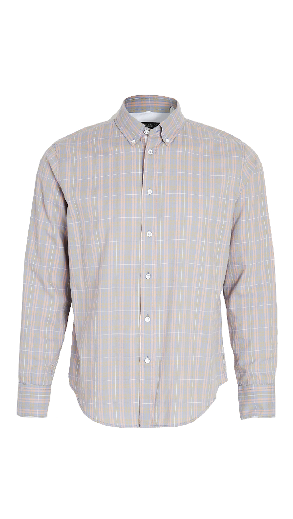 rag and bone plaid shirt